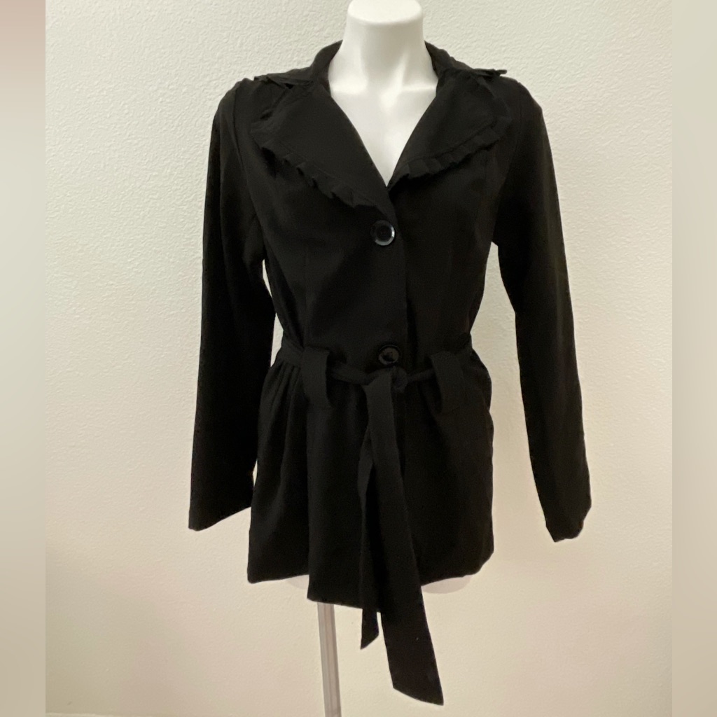 Women’s Black Trench Coat